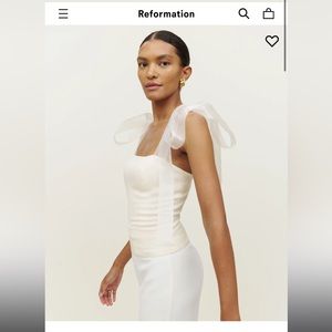 Reformation Zoey Top
